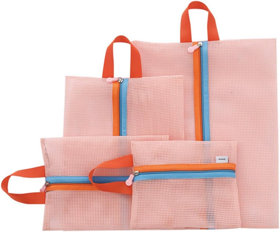 Mesh Storage Bags Set of 4 Suitcase Organizer Pouches