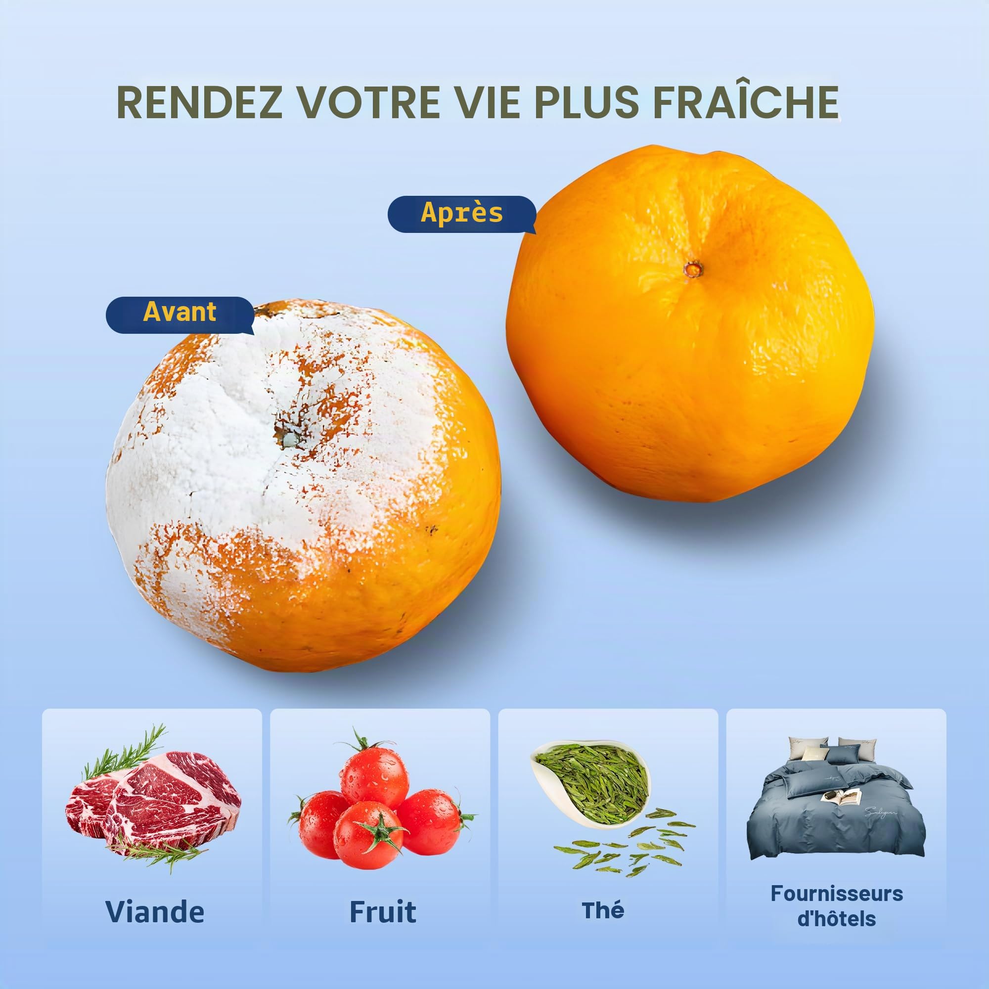 Hanchen Machine à Sceller à Chaud 400 mm (15,7 Pouces) - Soudeuse à Impulsion Portable - Petit Masque de Scellage à Chaud - Pour Aliments