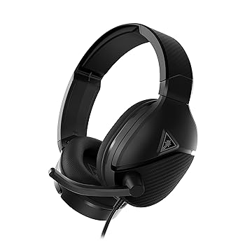 Turtle Beach Recon 200 Gen 2 White Amplified Gaming Headset Black