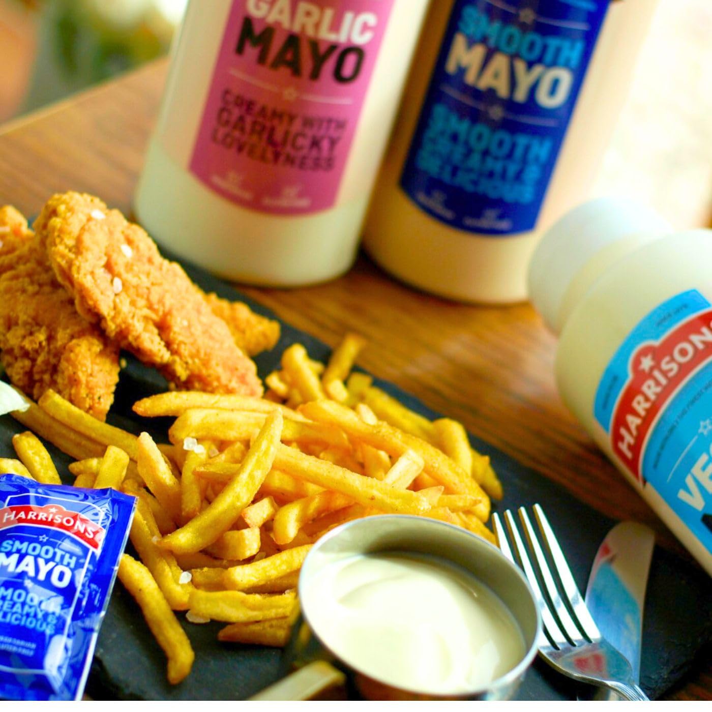 Harrisons Garlic Mayo Dip Pots 100 X 25g X 1