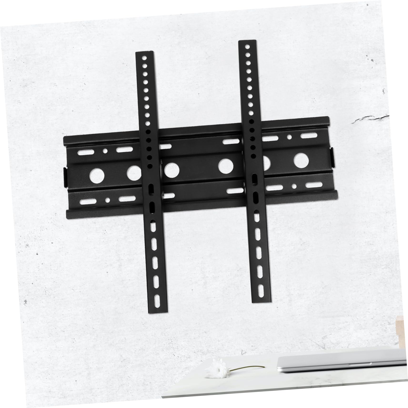 Garneck Supporto Da Parete Per Tv Robusto Supporto Da Parete Girevole in Acciaio Per Tv Facile Da Installare