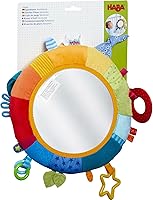 Vista 6 de HABA Rainbow Baby Mirror for Tummy Time - Developmental Infant Toy for 6-24 Months - Sensory Toy for Baby Gifts 6 Months and Up