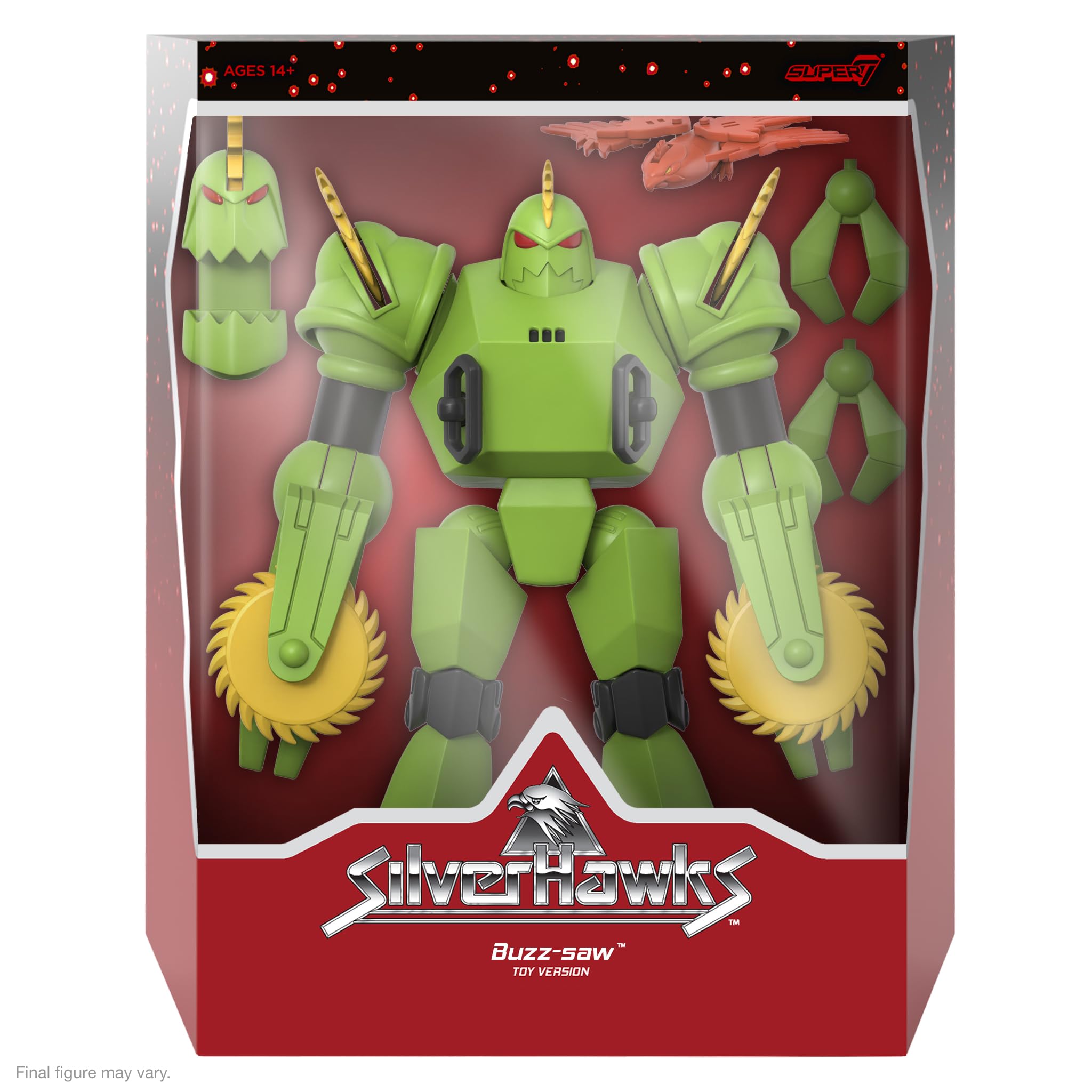 Amazon.com: Super7 Ultimates SilverHawks Buzz-Saw - 7