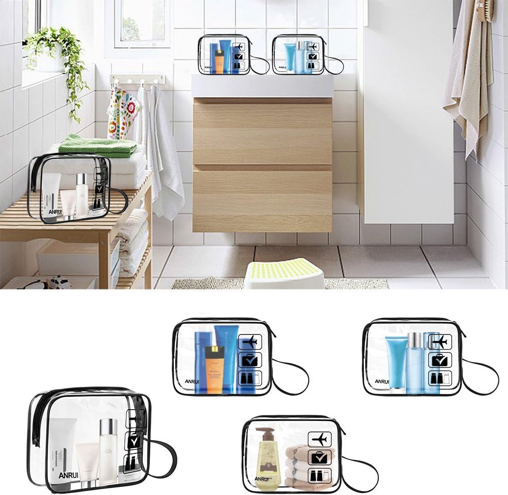 Praktisch und Transparent: ANRUI TSA-zugelassene Kulturbeutel im Test