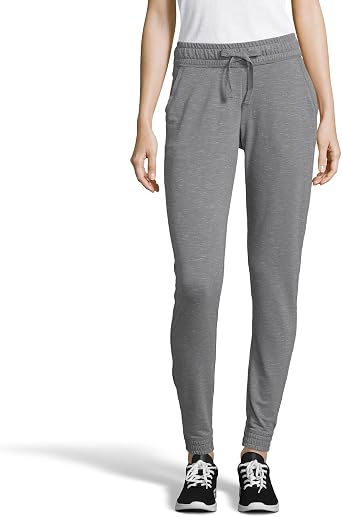 Hanes Womens Tri-blend French Terry Jogger with Pockets