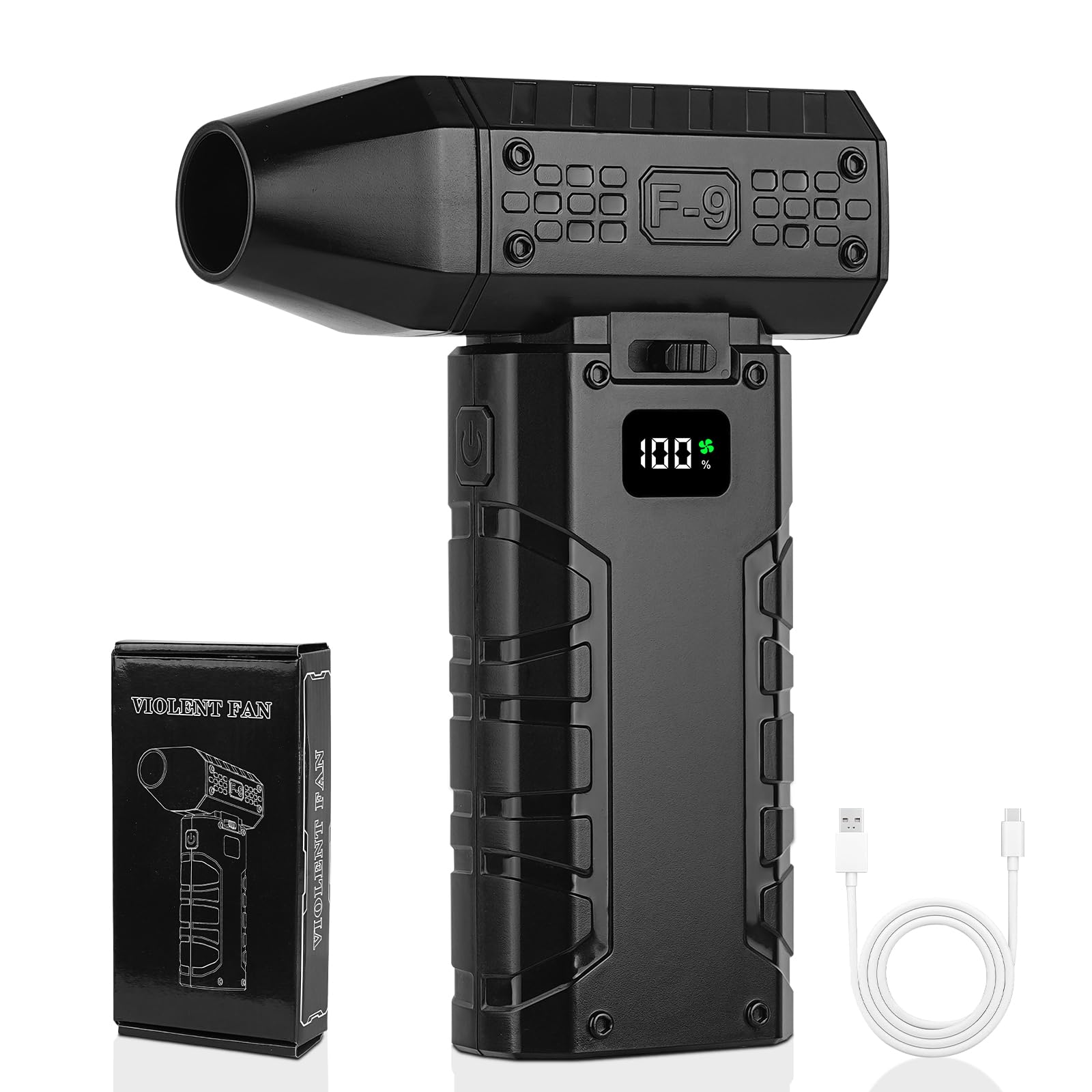 Amazon.co.jp: エアダスター 電動ブロワー 超強力180,000RPM 無段階