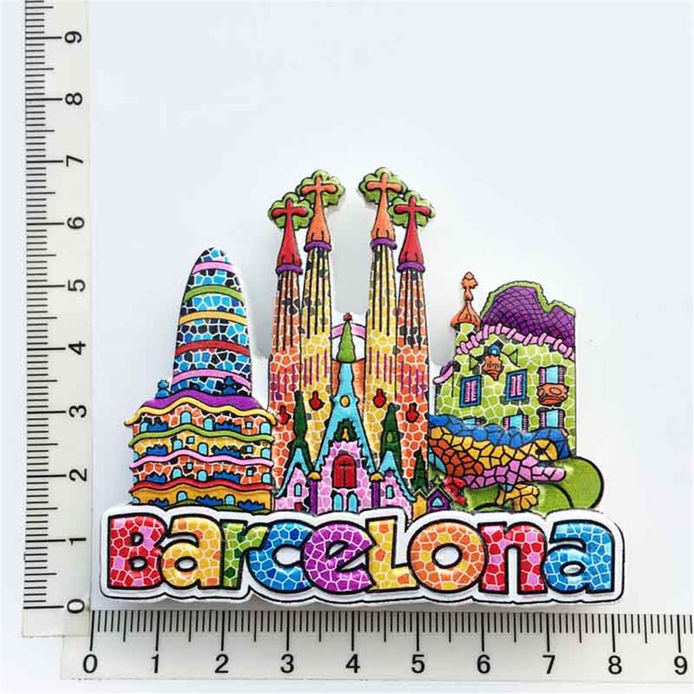 Magnete Turistico Collezionabile Spagna 3D Menorca Magnete Da Frigorifero Souvenir Gift, Resina Magnete Decorativo Spagna