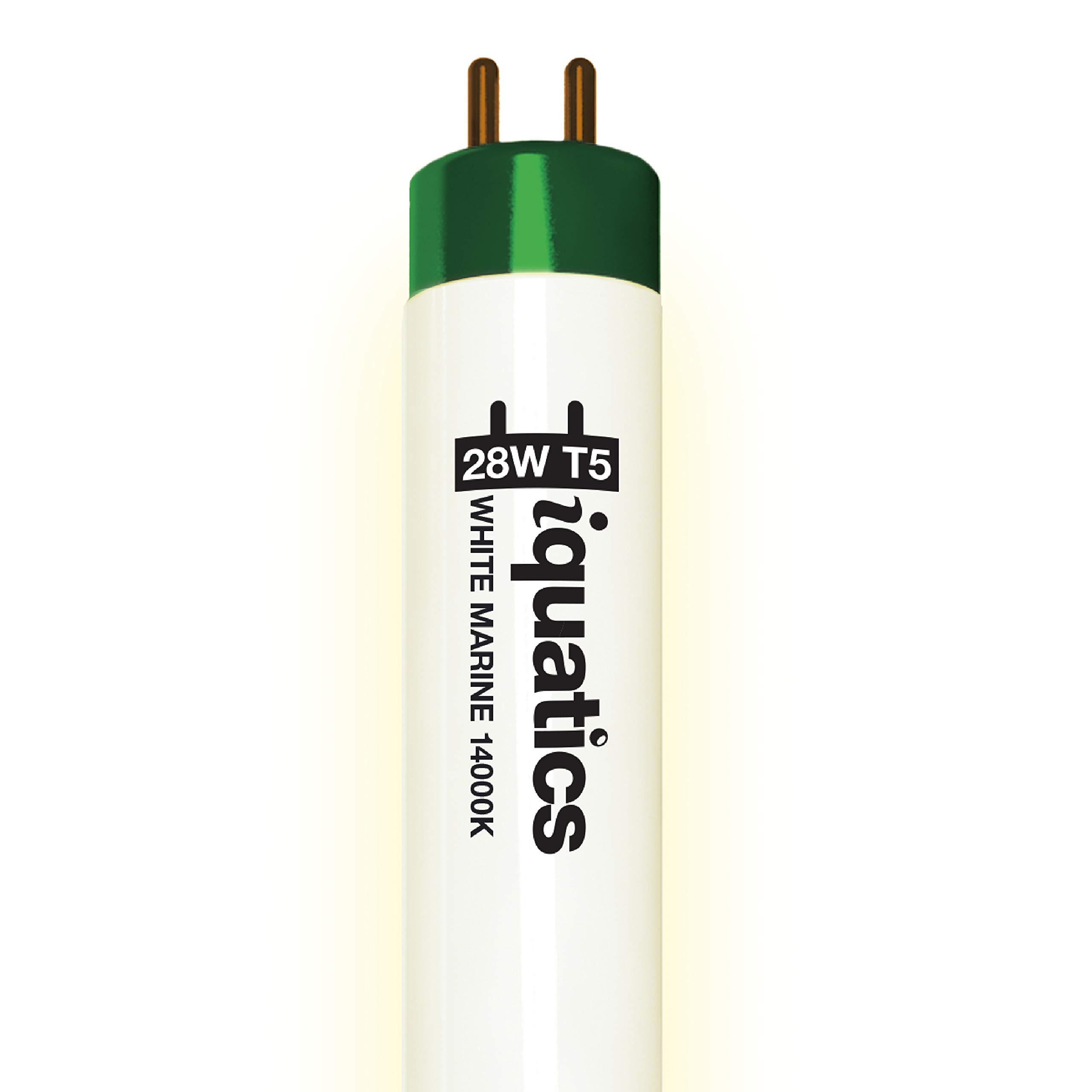 iQuatics Aquarium Fish Tank Fluorescent Light Bulb T5, White 14000k, 39w 850mm 34" — view 34