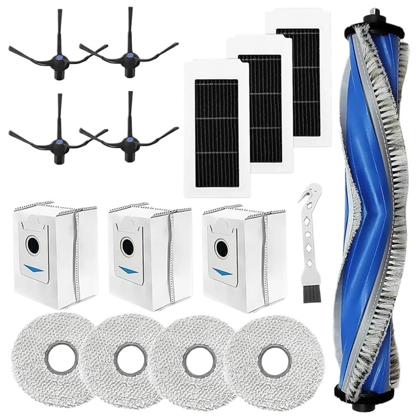 Compatibile con ECOVACS, Kit Spazzola & Filtro X5, per Robot Asp.