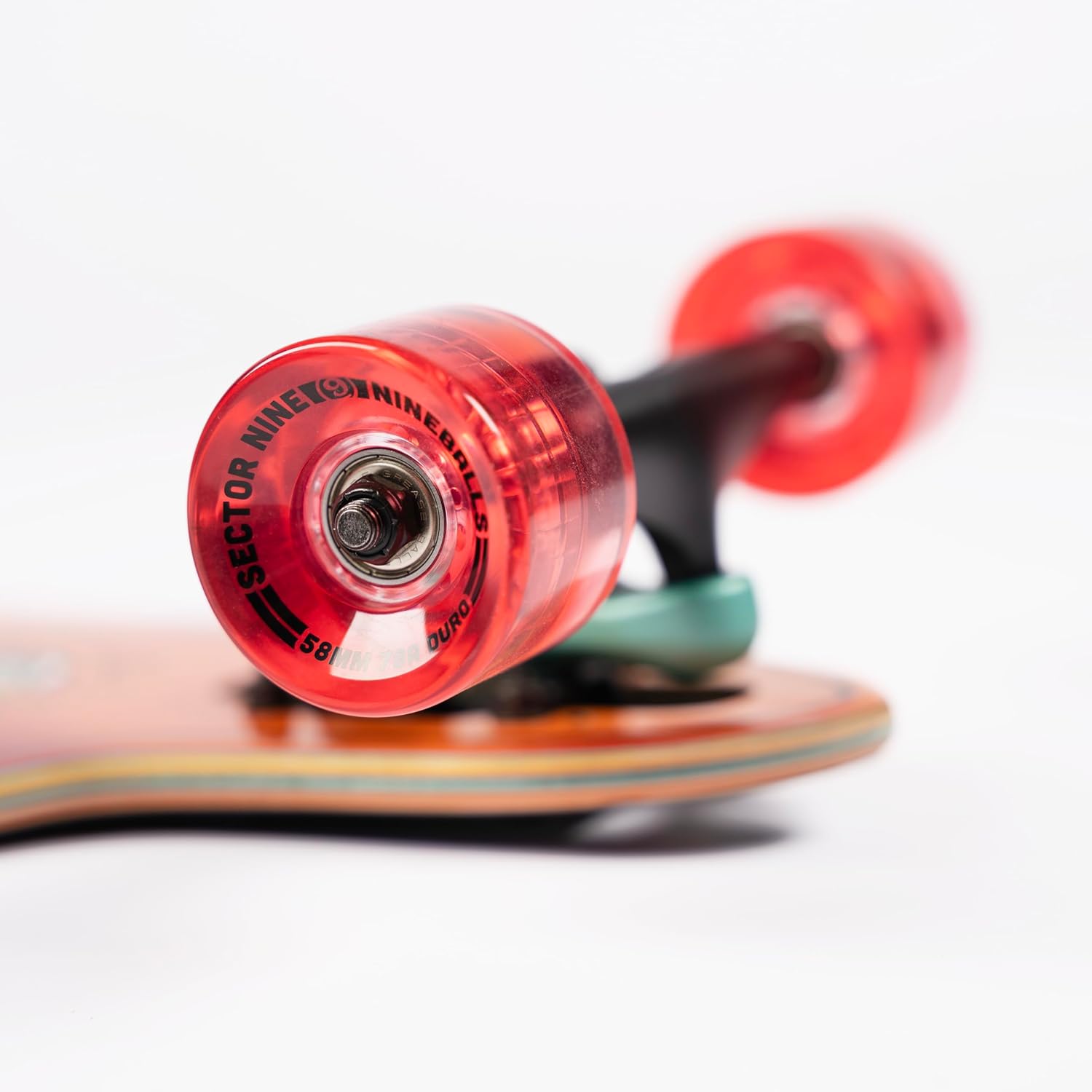 Sector 9 9er Mini Fractal Orange Complete Skateboard - Factory Direct