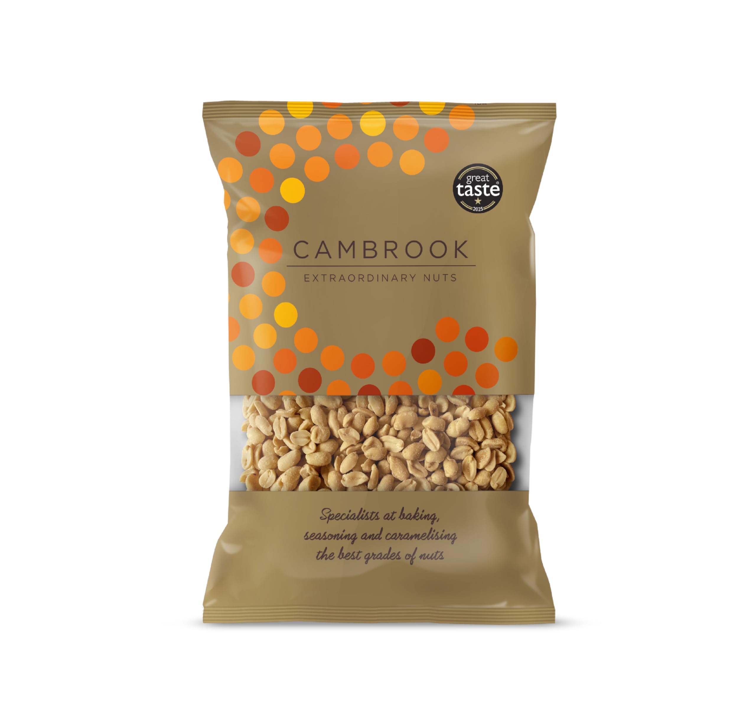 Cambrook - Baked & Salted Peanuts, 1kg Bag
