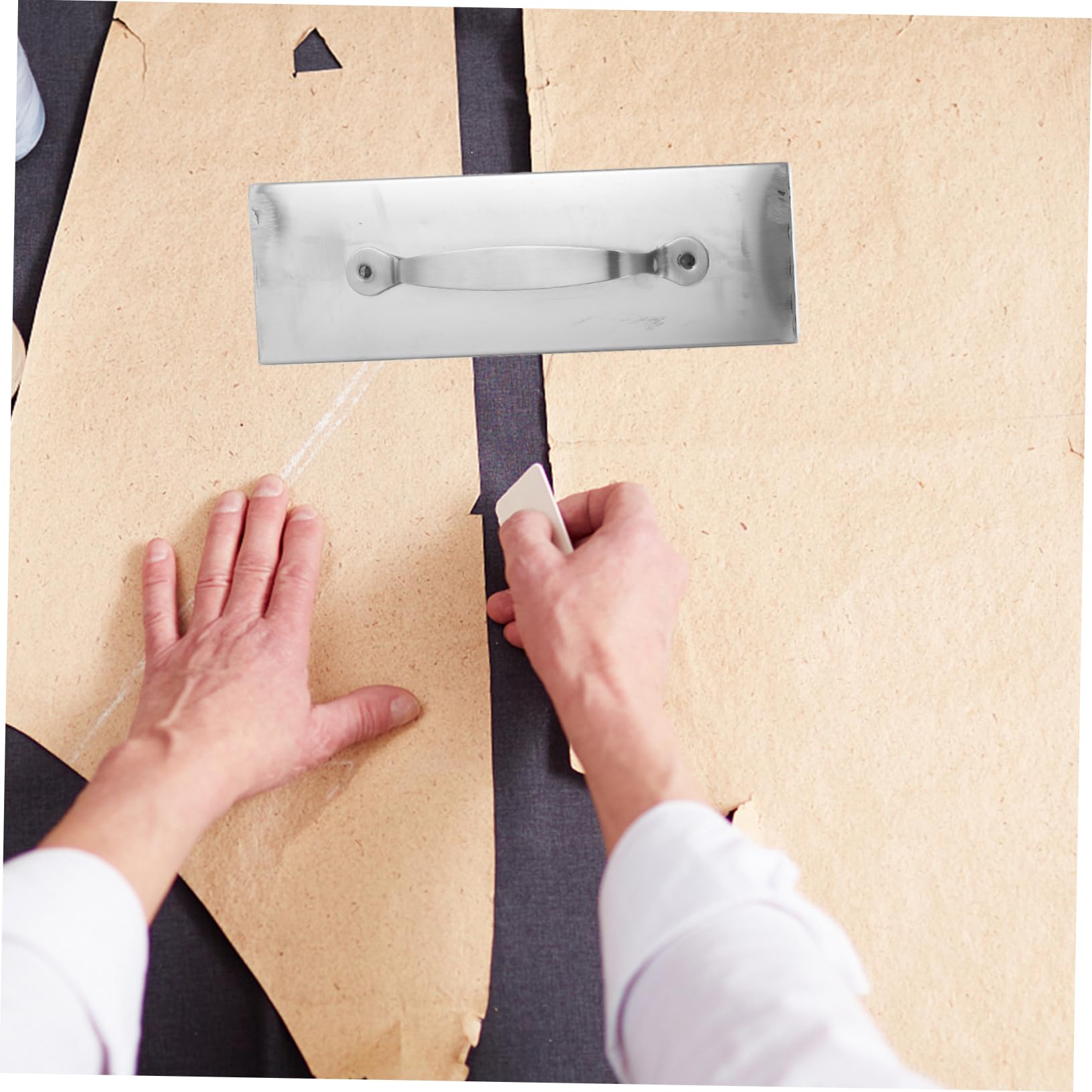 Angoily Clavija de Fijación de Tela de Acero Inoxidable Superficie Lisa y Bordes Redondeados para Costura DIY y Corte Fácil