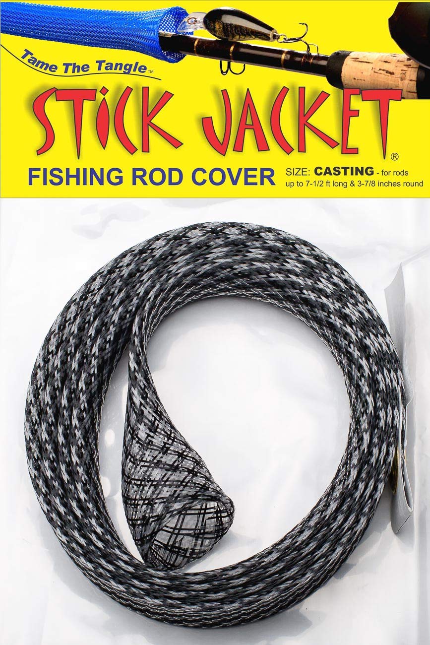 RITE-HITE Orin Briant Stick Jacket Fishing Rod Covers - Ltd Casting Stick Jacket, Comes in a Variety of Colors; Keeps Your Rod Safe and Tangle Free