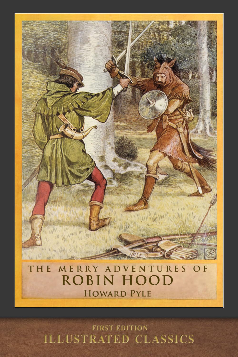 The Merry Adventures of Robin Hood (First Edition): Illustrated