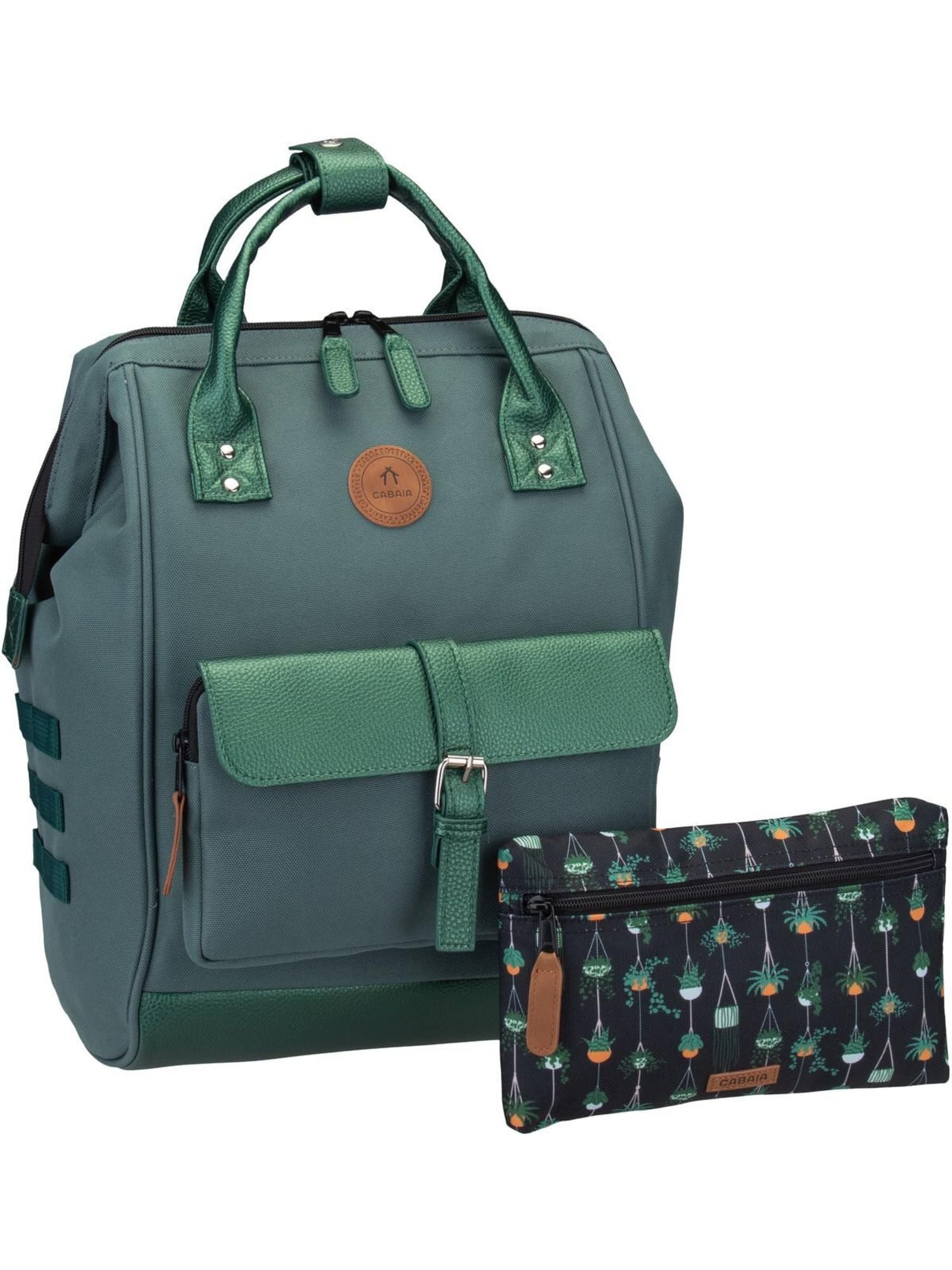 Mochila CABAIA Con Bolsillo Intercambiable Adventurer Port Antonio Medium Azul Oscuro