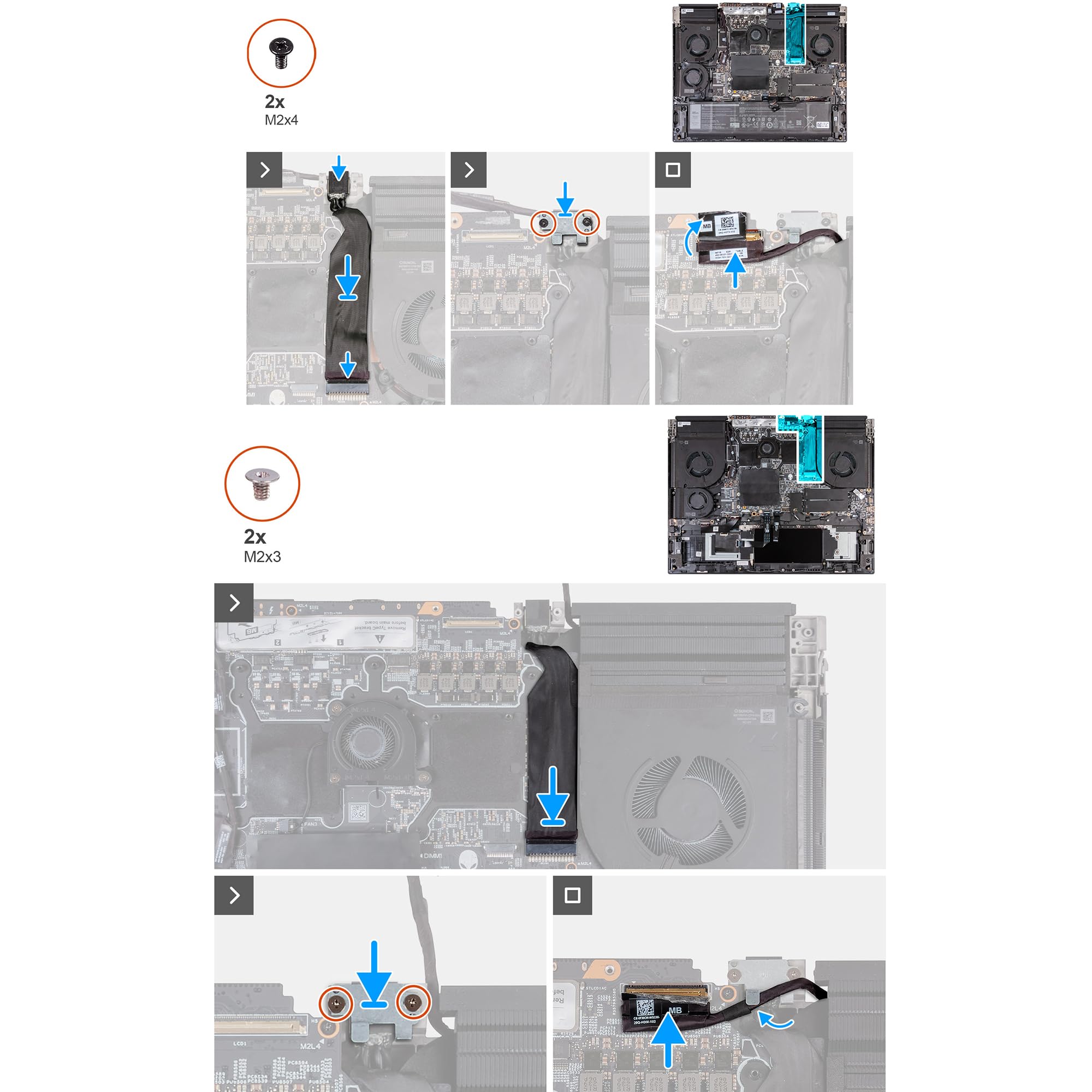 Cavo Alimentazione AC/DC Per Laptop Dell Alienware 17 R1 R085W &ndash; Generico