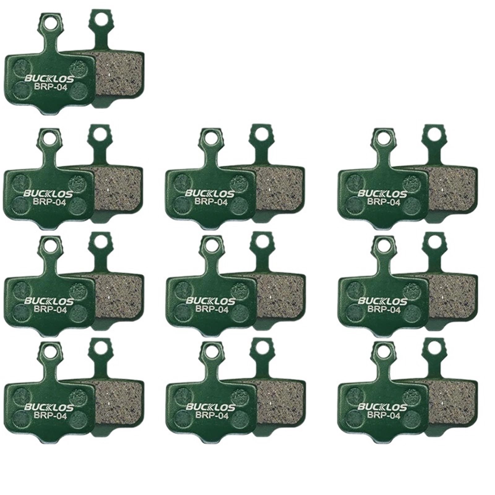 Pinzas de pistones de freno Apto para pastillas de freno de disco hidráulico cerámico resistente al desgaste(Ceramic 10Pairs)