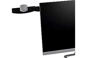 3M Monitor Mount Document Clip, Swing-Out for Easy Viewing and Storage