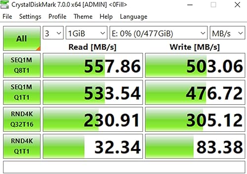 Miniatura 20 de Timetec SSD 3D NAND SATA III 6Gb/s 2.5 pulgadas 7mm (0.28") Velocidad de lectura de hasta 550 MB/s caché SLC Aumento de rendimiento Unidad interna