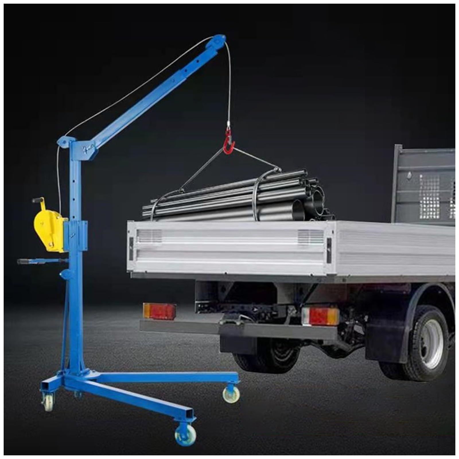 Amazon.com: LXLZYXSF Heavy Duty Hand Lifting Crane Portable Hoist
