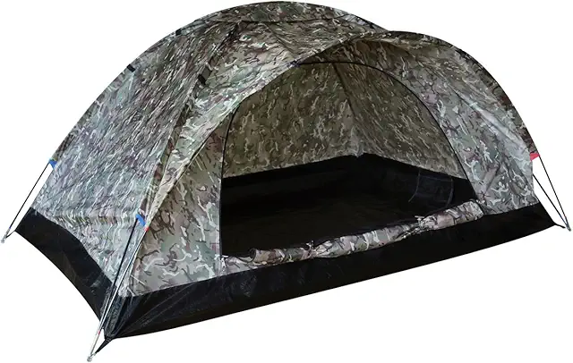 Kombat UK Ranger Litefighter Tent - BTP Camouflage, 2-Person Dome