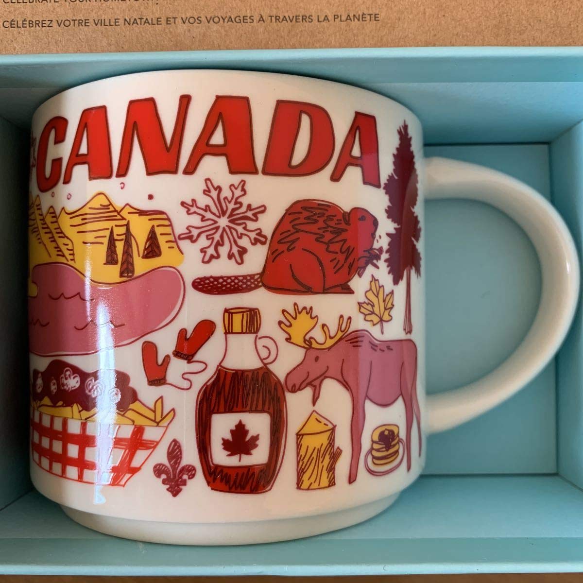 Amazon.co.jp: 北米 スターバックス Canada カナダ Bean there 