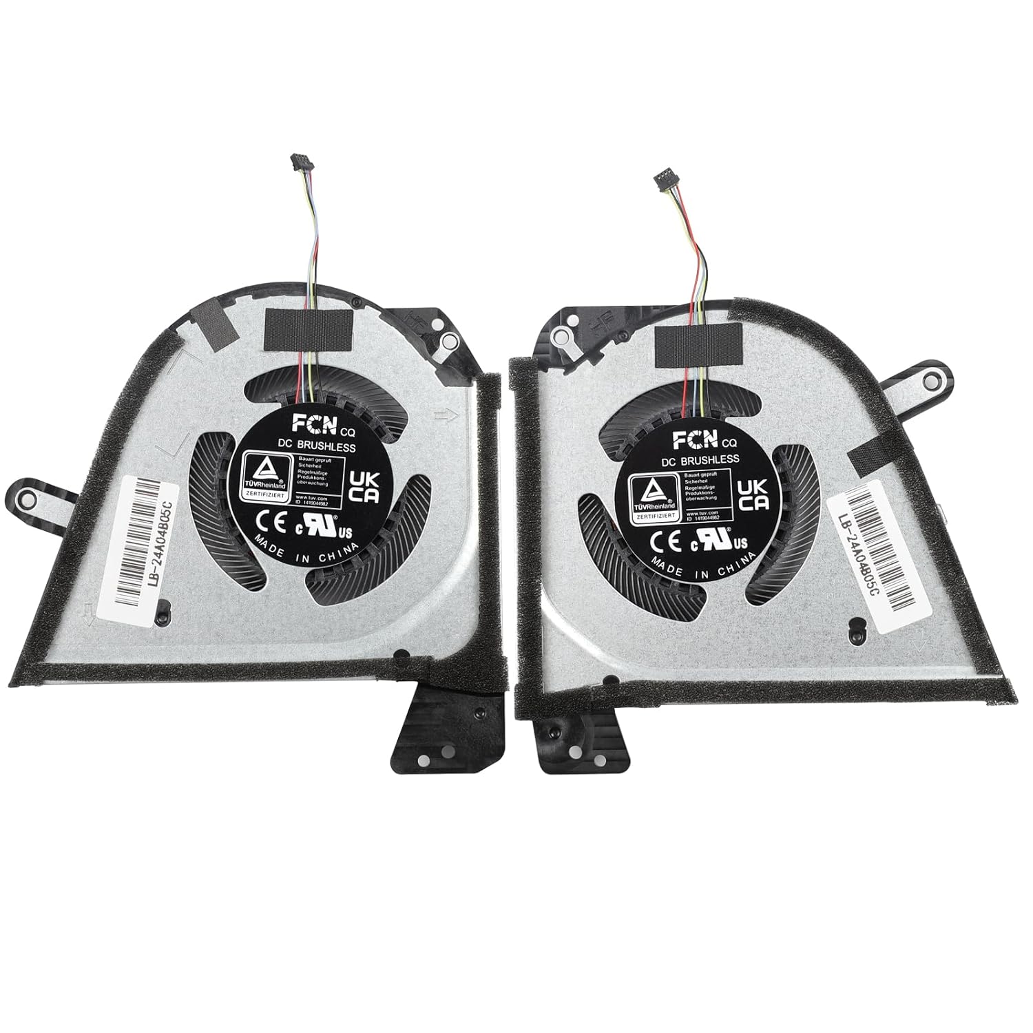 CPU+GPU Cooling Fan Compatible with ASUS ROG Zephyrus G15 GA503Q GA503QC GA503QE GA503QM GA503QR GA503QS M16 GU603HE GU603HM GU603HR 13NR08R0T03111 13NR08R0T02111 12V 1A