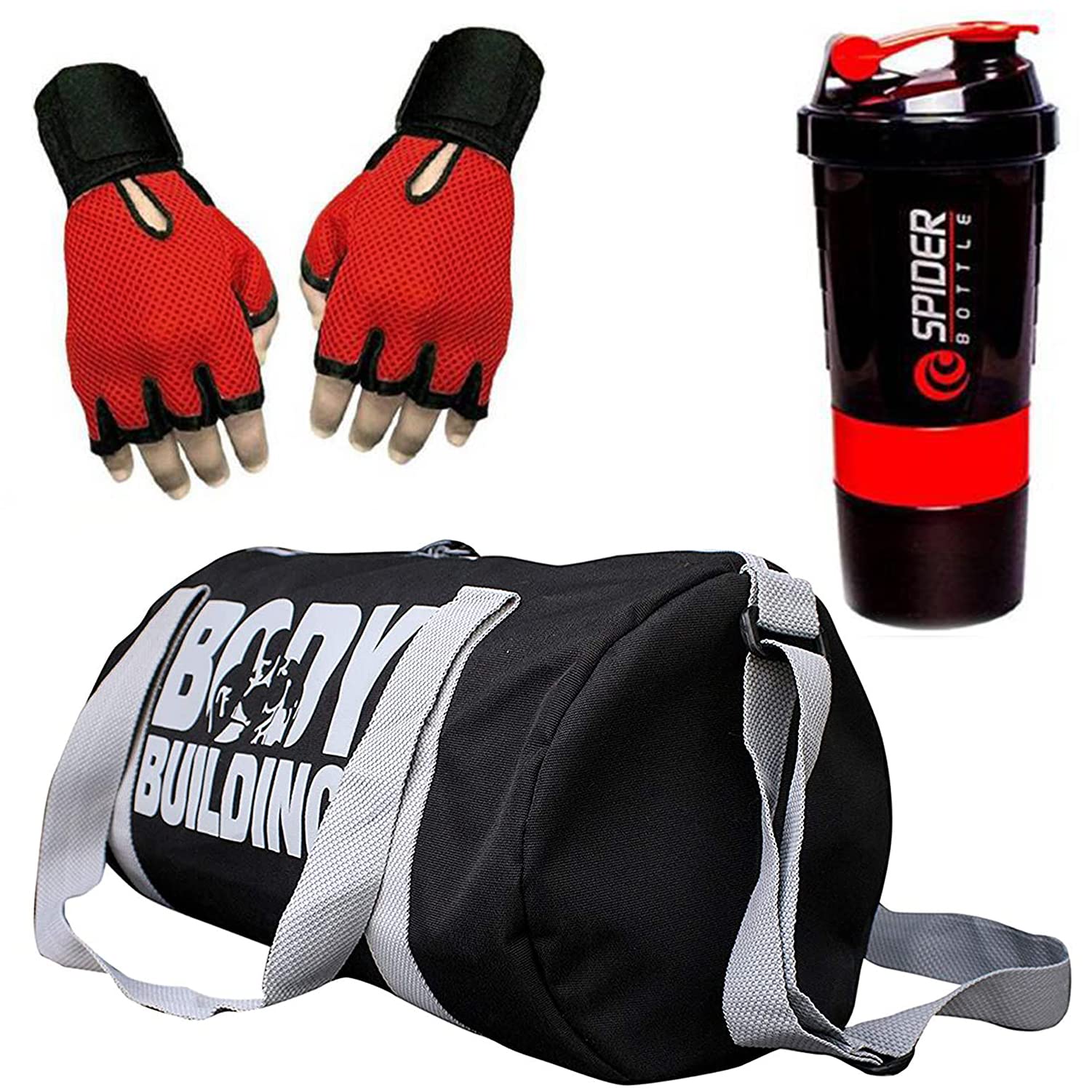 One28 Gym Bag, Sippers Bottle & Wrist Band ll Gym & Fitness Kit Gym & Fitness Kit