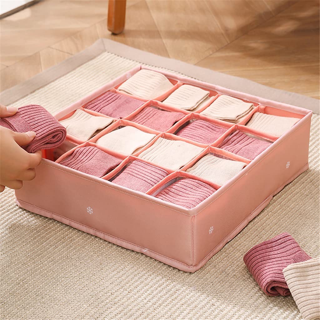 Organizador de cajones para Ropa Interior, Caja de Almacenamiento de Calcetines, Sujetadores, Armario de Ropa