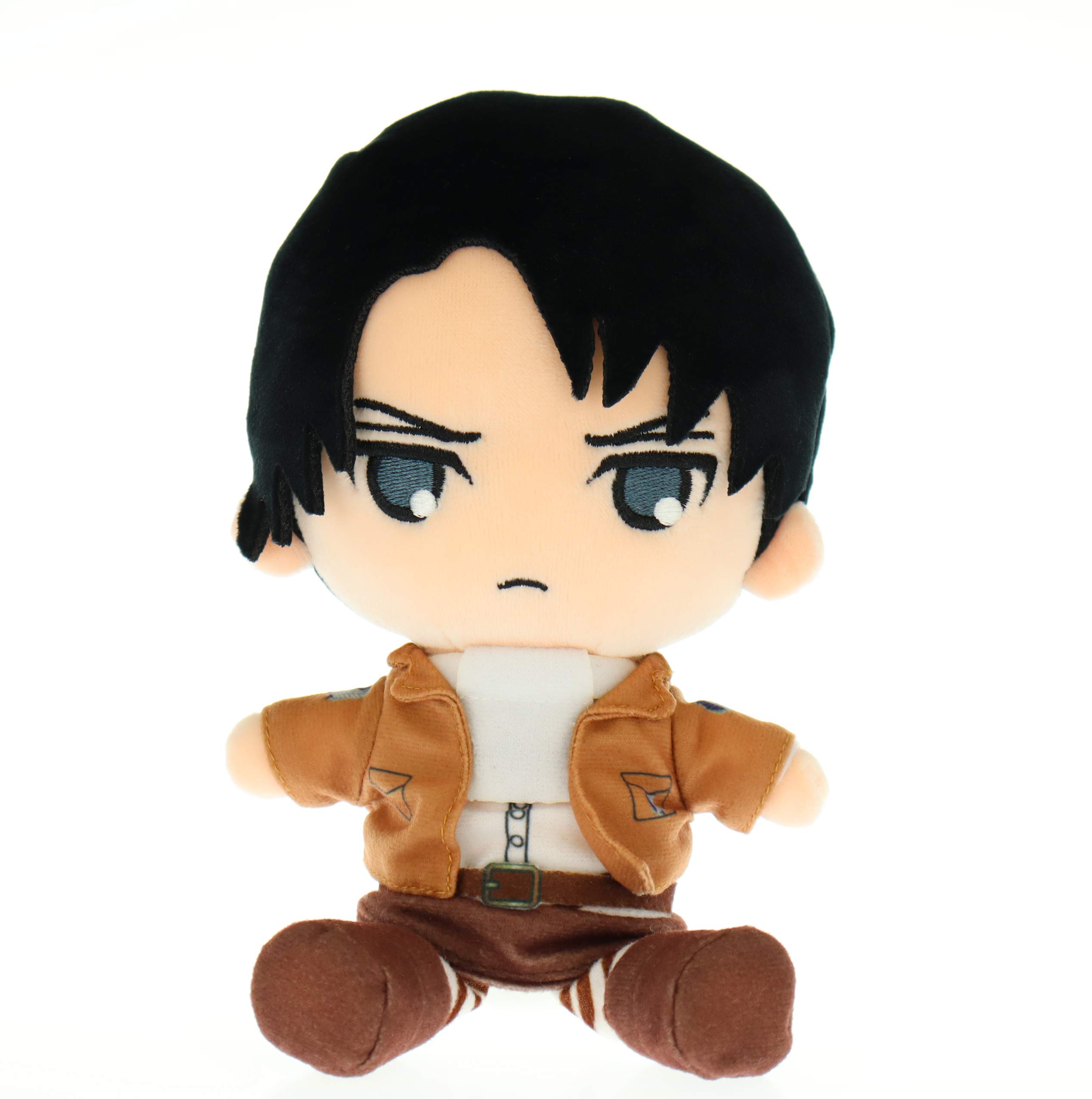 Amazon.co.jp: 進撃の巨人 むにゅぐるみS リヴァイ ≪KThingS≫ : ホビー