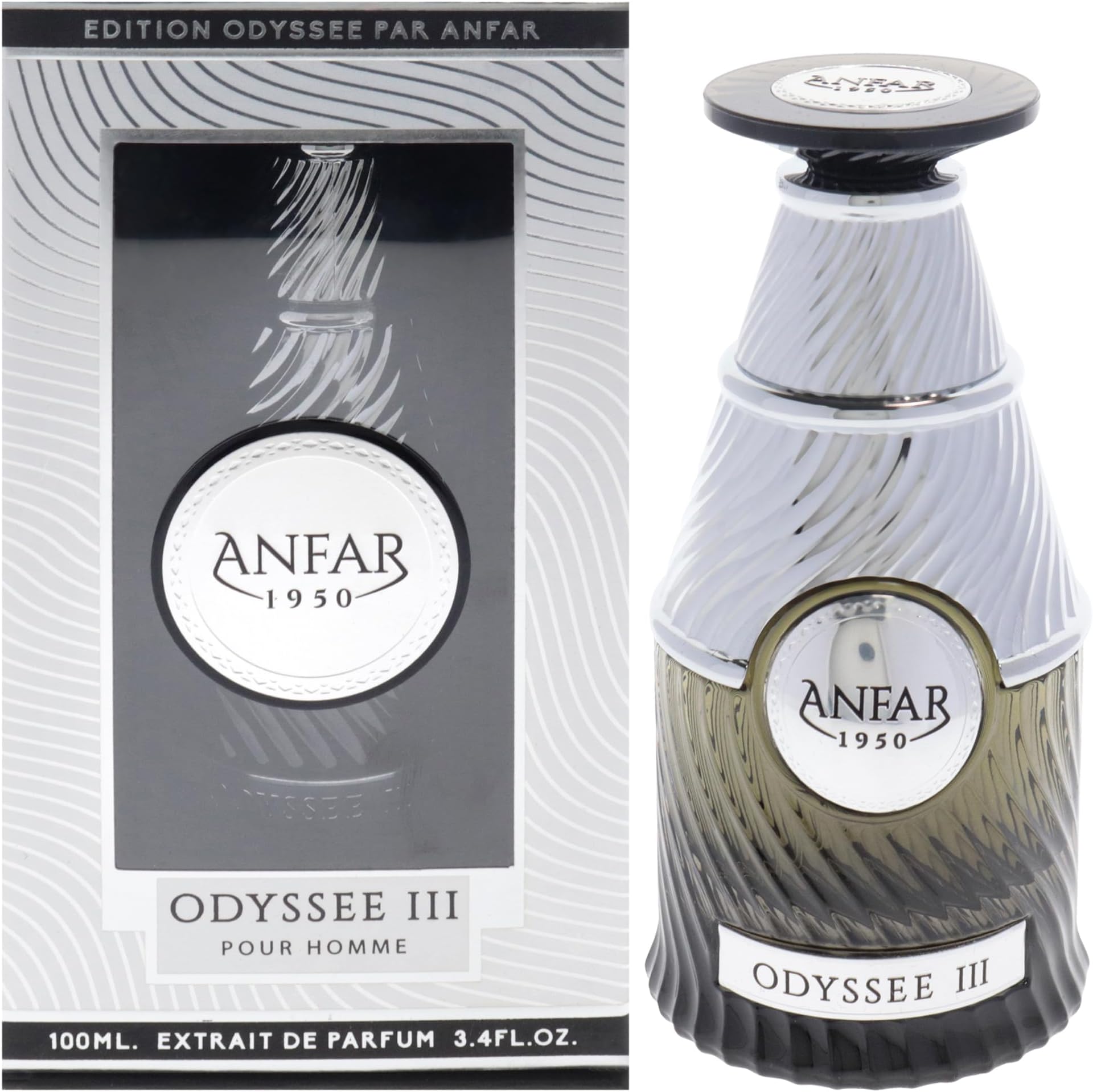 Odyssee III for Men - 3.4 oz Extrait De Parfum Spray
