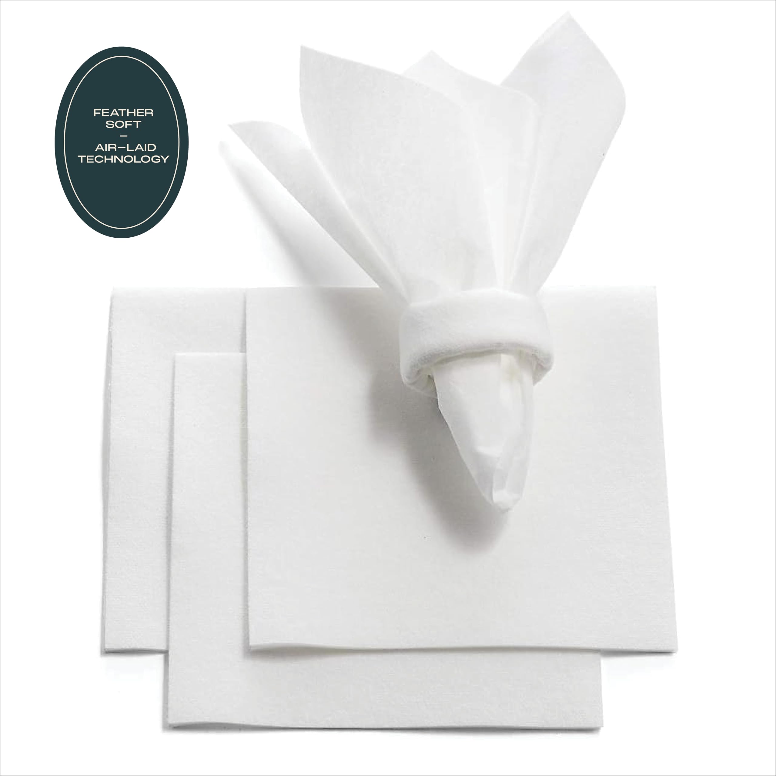 200 servilletas de papel de lino para el almuerzo – Servilletas desechables para uso diario – Ideal para almuerzo, cena, fiestas, bodas, restaurantes o eventos.