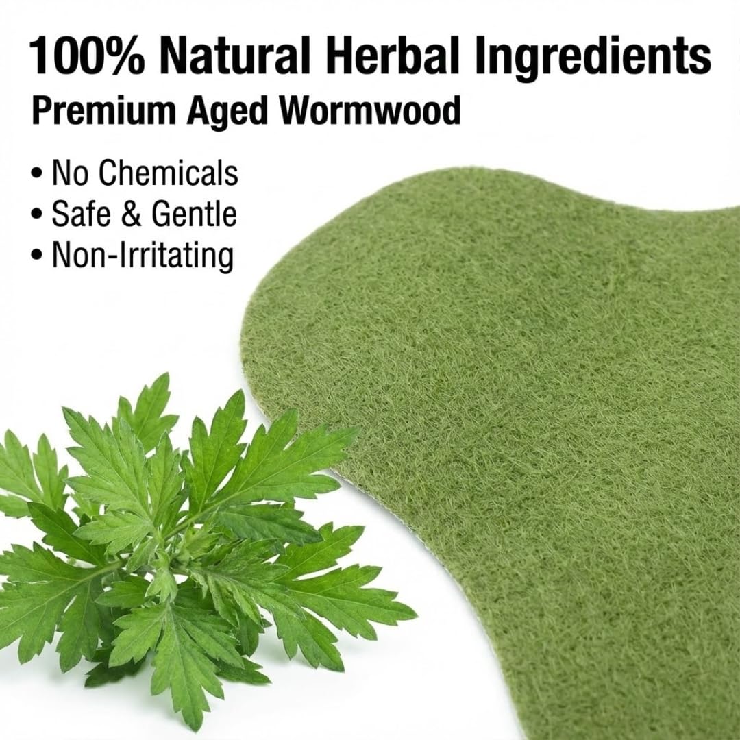 Herbal Neck Pain Relief Patches | Natural Anti-Inflammatory Therapy for Cervical Spine, Muscle Stiffness & Joint Pain | Long-Lasting Heat | Pack of 10 — Amazon image 3