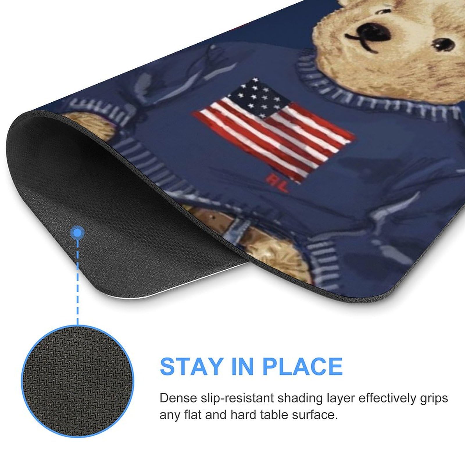 Amazon.co.jp：Polo クマちゃんマウスパッドマウスパッド