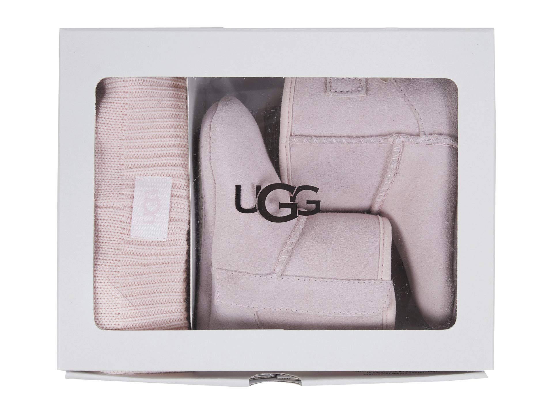 UGG Kids' Jesse Bow II & Beanie Boot, Baby Pink, 04/05