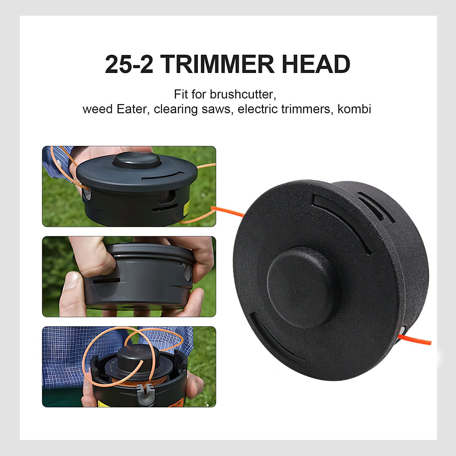 Strapazierfähiger Trimmerkopf Für Stihl Freischneider (FS55, FS56, FS70, FS80, FS90 Uvm.)