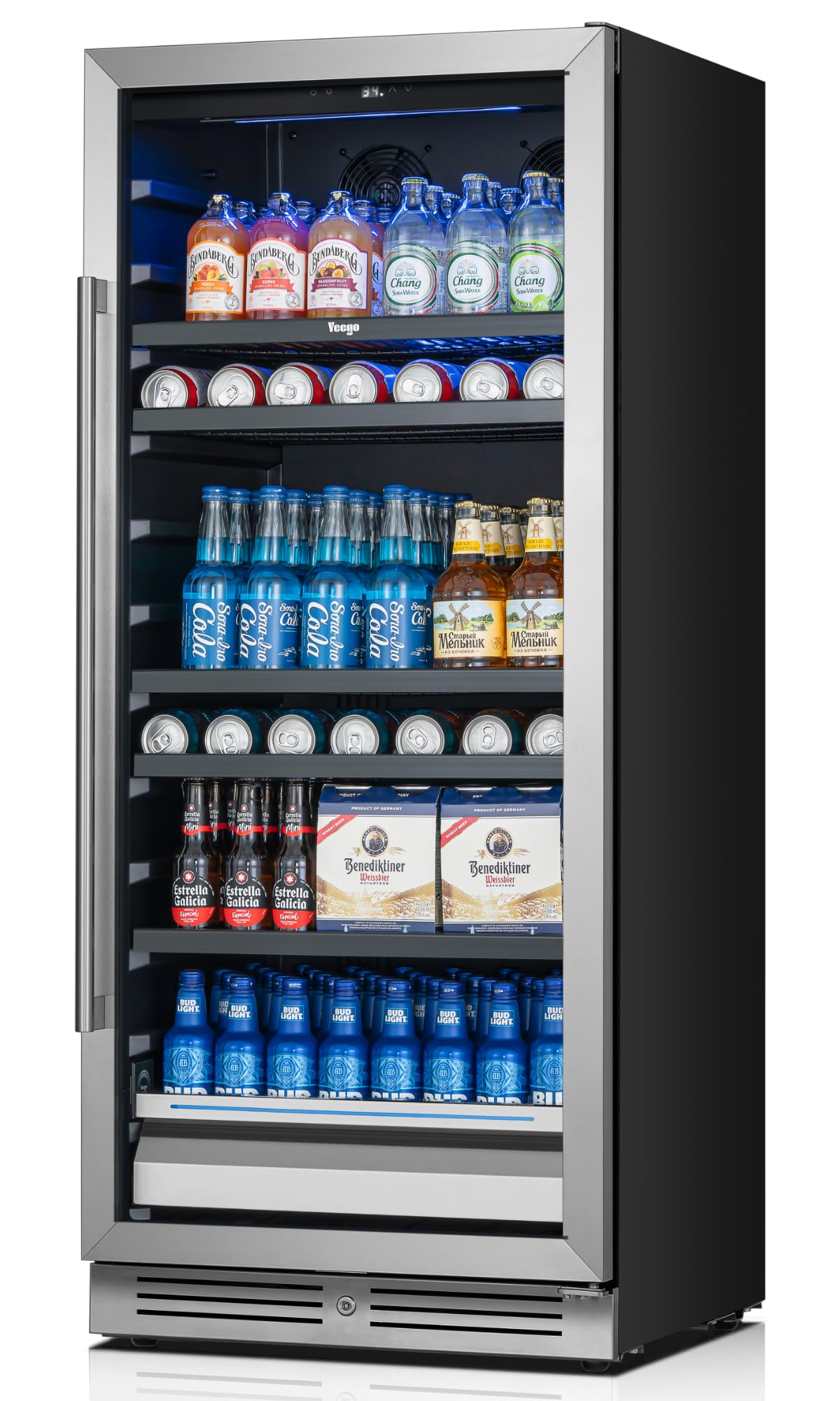 Yeego AZ-YG-BS275R-1 Beverage Cooler Black