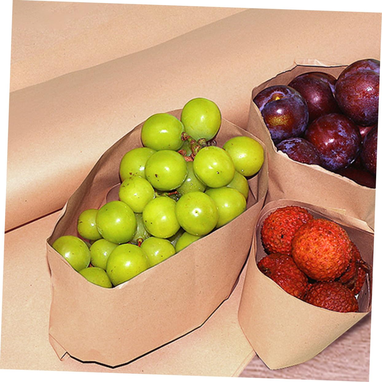 WOONEKY Papier Kraft Marron Rouleau 30 Mètres X 45cm pour Emballage Cadeau Épais et Artisanat Diy, Papier Résistant et Polyvalent pour Bouquets et Décorations