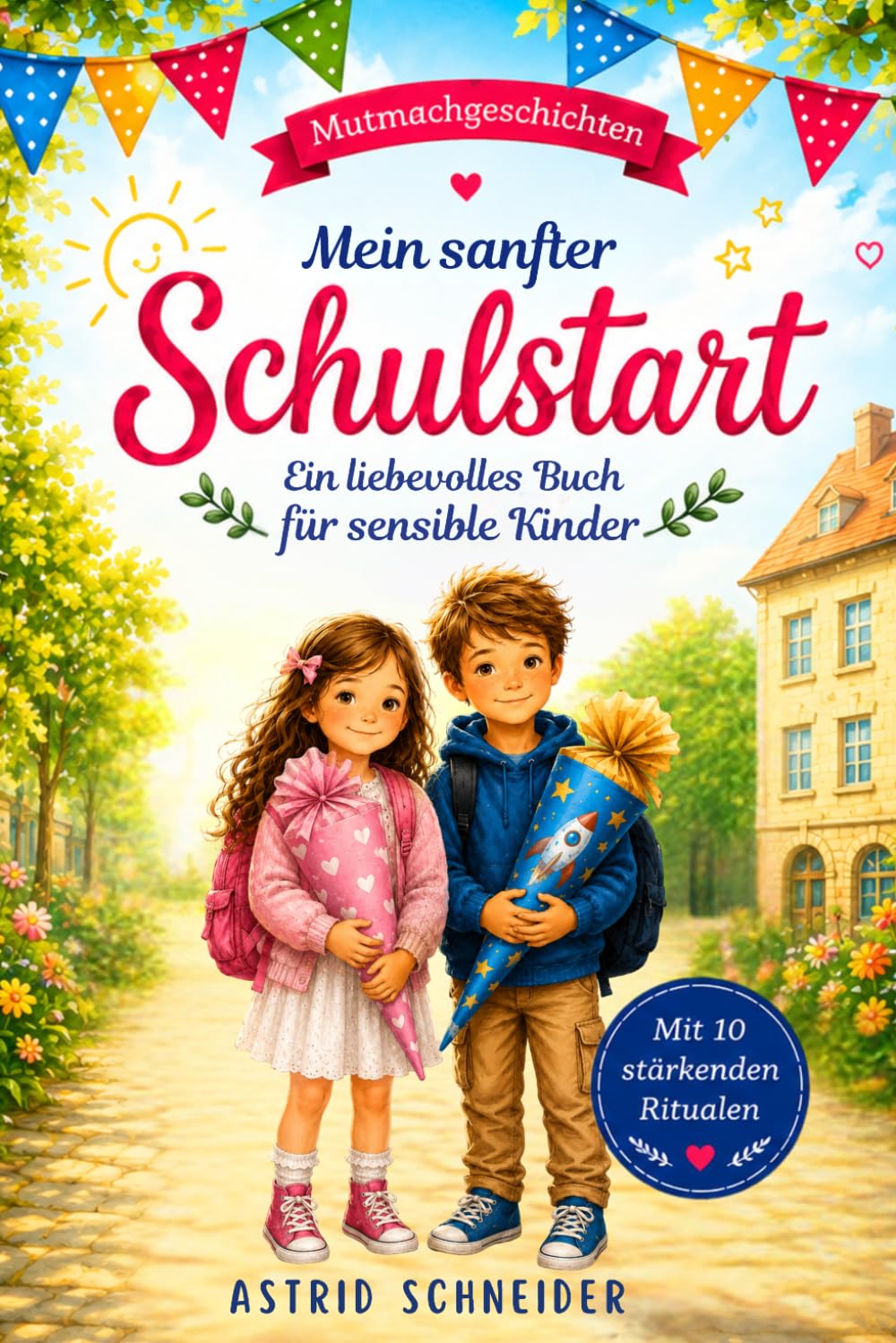Mein sanfter Schulstart: Einfühlsame Mutmachgeschichten für sensible Kinder über Gefühle, Selbstvertrauen und innere Stärke: Mit 10 stärkenden Ritualen für einen sicheren Schulanfang.