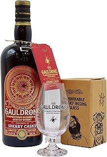 The Gauldrons Sherry Cask Edition Campbeltown Blended Malt Scotch Whisky 70cl 462 ABV Includes Tasting Glass