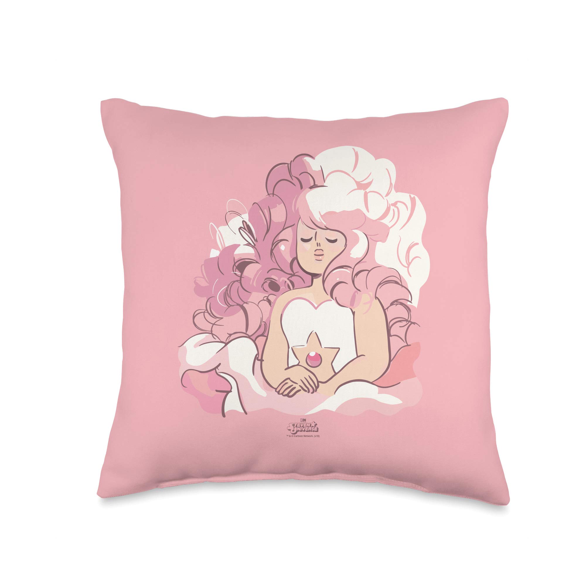 STEVEN UNIVERSERose Quartz Throw Pillow