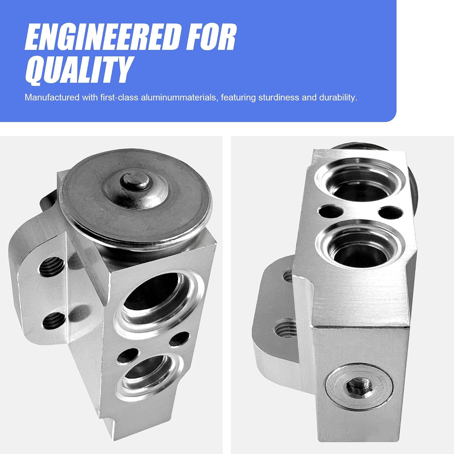 A/C Expansion Valve Compatible with Volkswagen Jetta 2005-2015, Passat, Golf, Tiguan, Beetle, GTI & Audi A3, A3 Quattro, TT Quattro & More Replaces:4752077, 39260, 1K0820679, 3411780