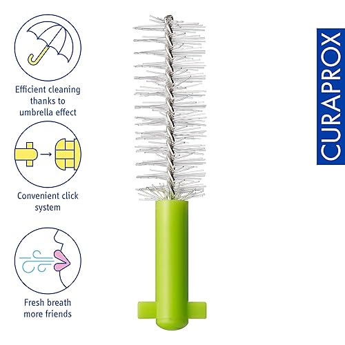Miniatura 10 de Curaprox Prime Plus - Cepillos interdentales CPS 07 con 5 cepillos, 0.028 in a 0.098 in