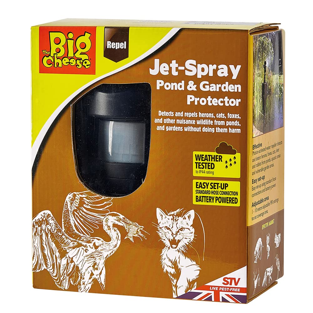 Buy The Big Cheese Jet Spray Pond and Garden Protector PIR Activated