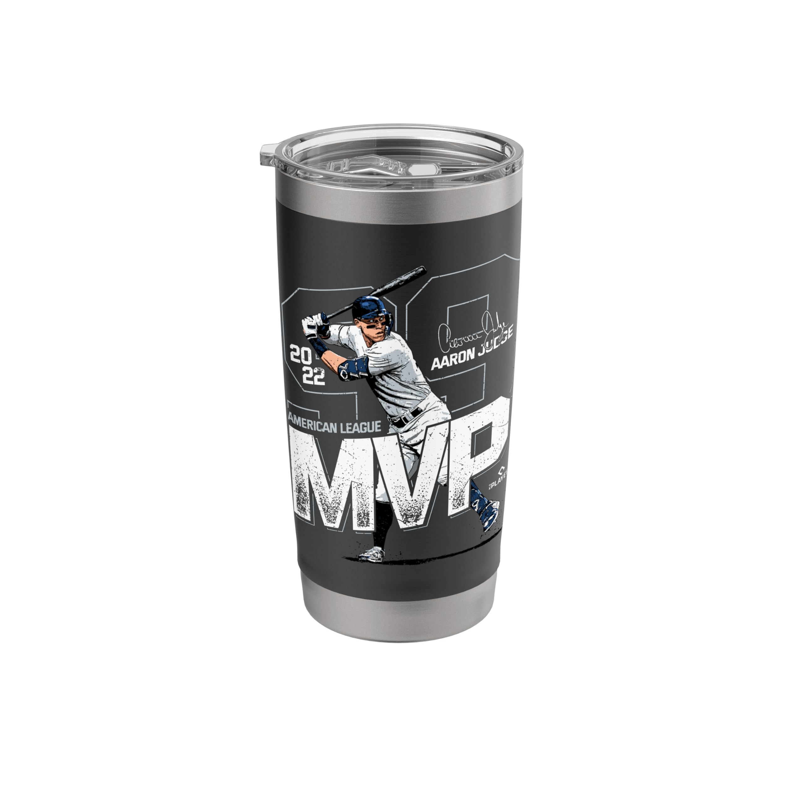 American League MVP Aaron Judge New York MLBPA Stainless Steel Insulated Tumbler