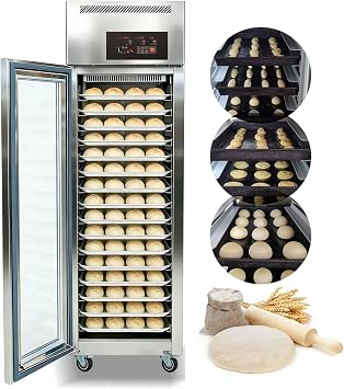 Kolice Commercial Dough Proofers, 18x26 Sheet Pans Bread Proofers,Baking Proofer Machine-Integrated Freezing,Thawing,Keep Fresh and Fermentation,18 Trays, 635L,Temperature -22C to 45C