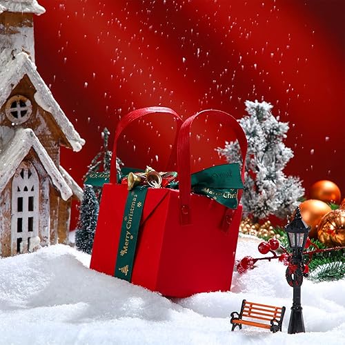 Miniatura 4 de Aoriher Juego de rollos de nieve falsa de Navidad de 10.6 onzas y 3 piezas de manta de nieve artificial para Navidad, cubierta de nieve falsa gruesa