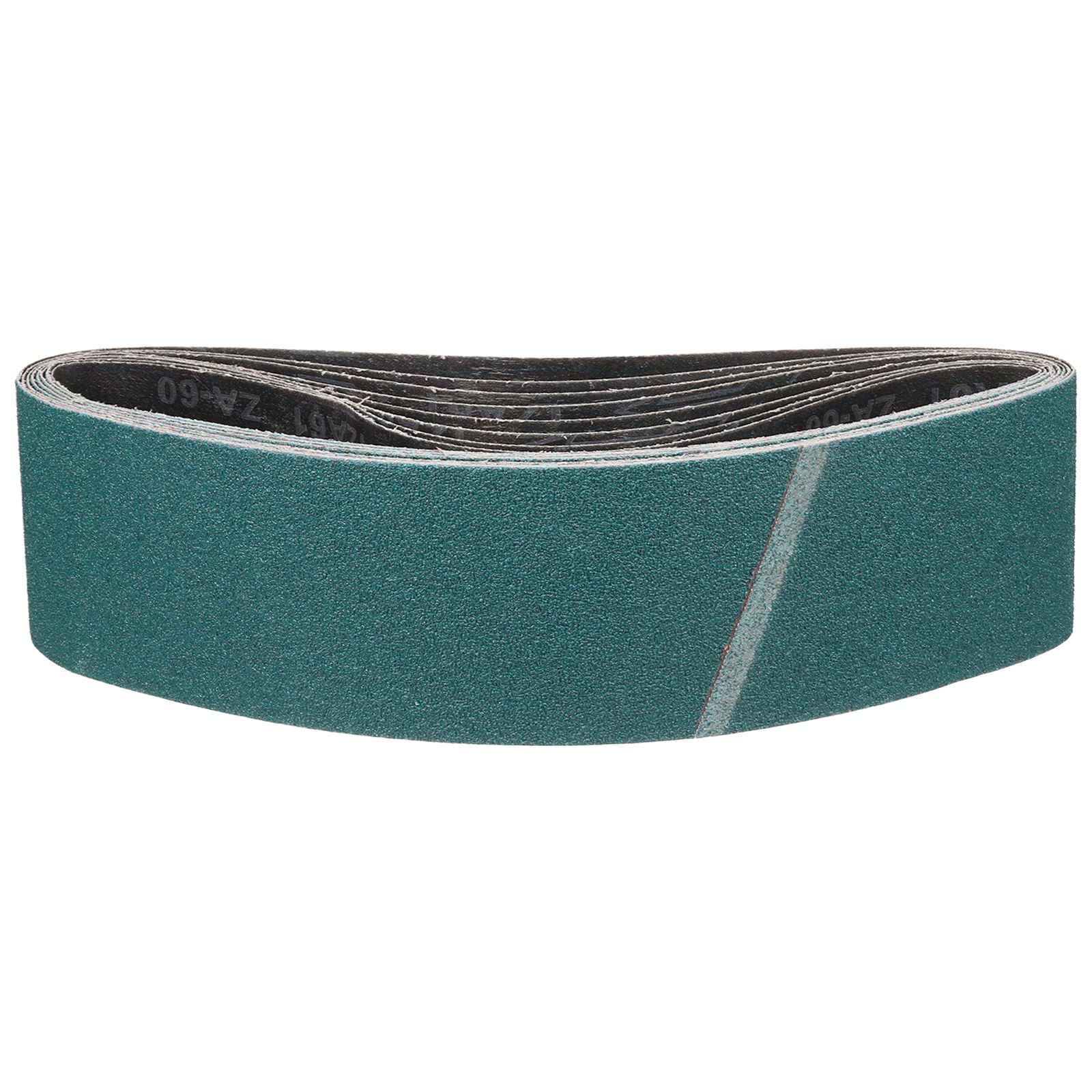 CoCud 100mm x 915mm Sanding Belt, 10 Pcs 40/60/80/120/240 Grits Zirconia Knife Sharpener Belts Work Sharpening for Belt Sander Knife Carving Tool Metal Working