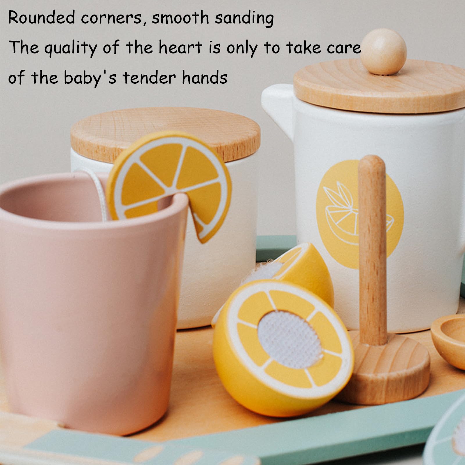 Amazon.com: Masonbaby Lemonade Stand for Kids Tea Set Pretend Play