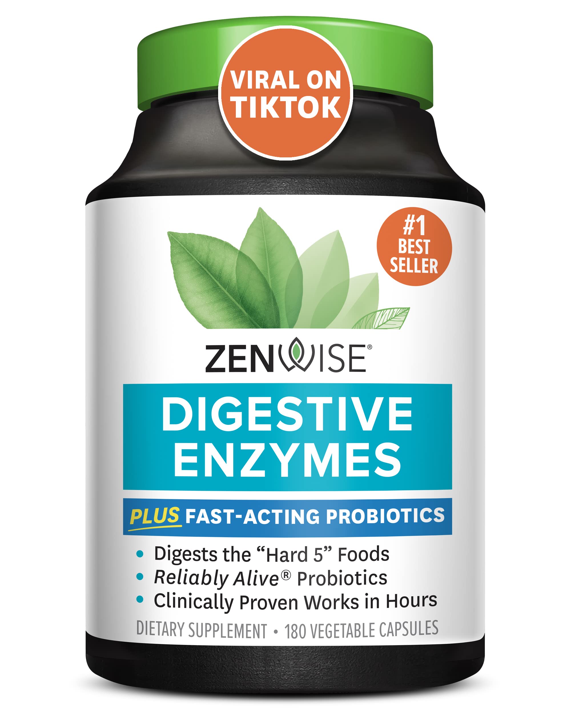 Buy Zenwise Probiotic Digestive Multi Enzymes, Probiotics for Digestive